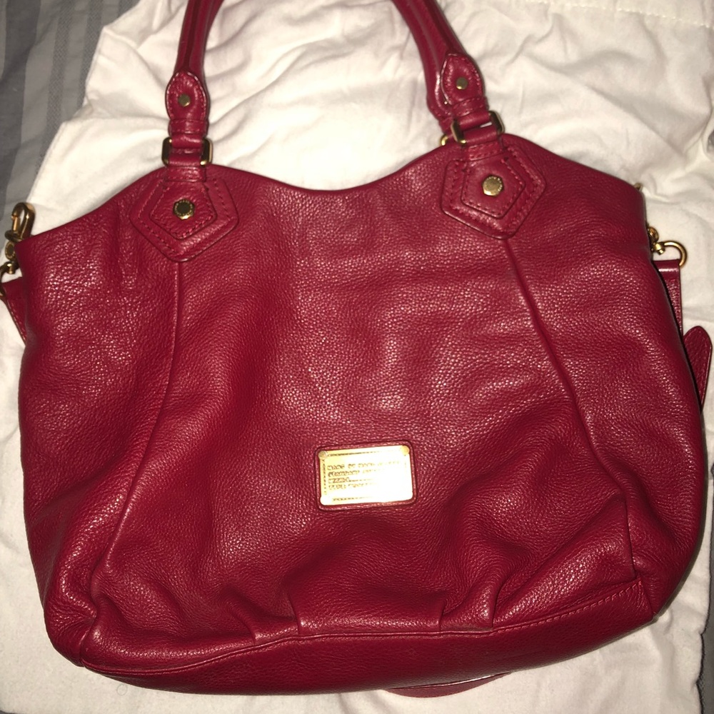 marc by marc jacobs classic q francesca tote Red